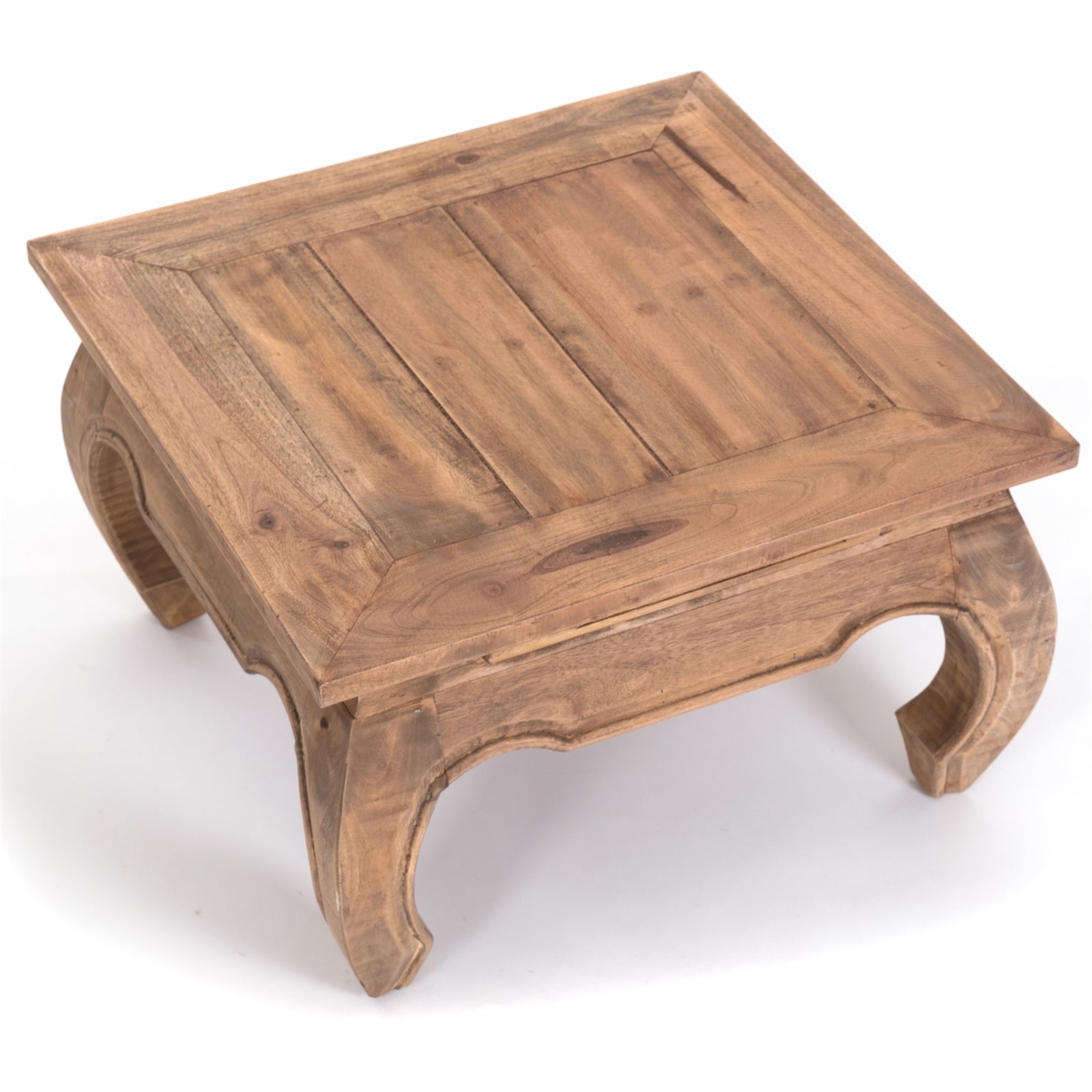 OPIUMTISCH "EAST 60" | 60x60x35cm, Mahagoni | Beistelltisch