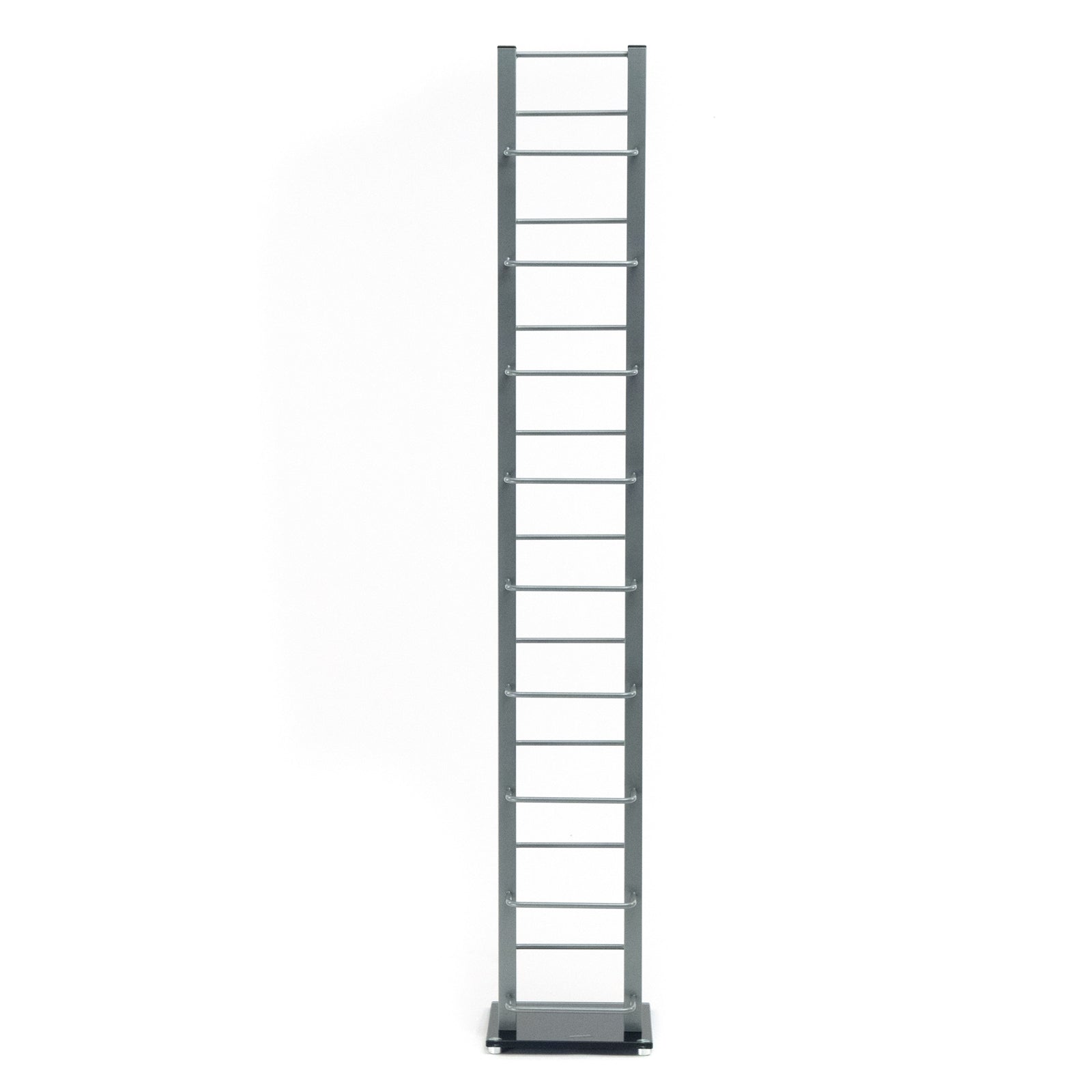 DESIGN CD STÄNDER "TOWER" | 138 cm, Metall | für 126 CDs
