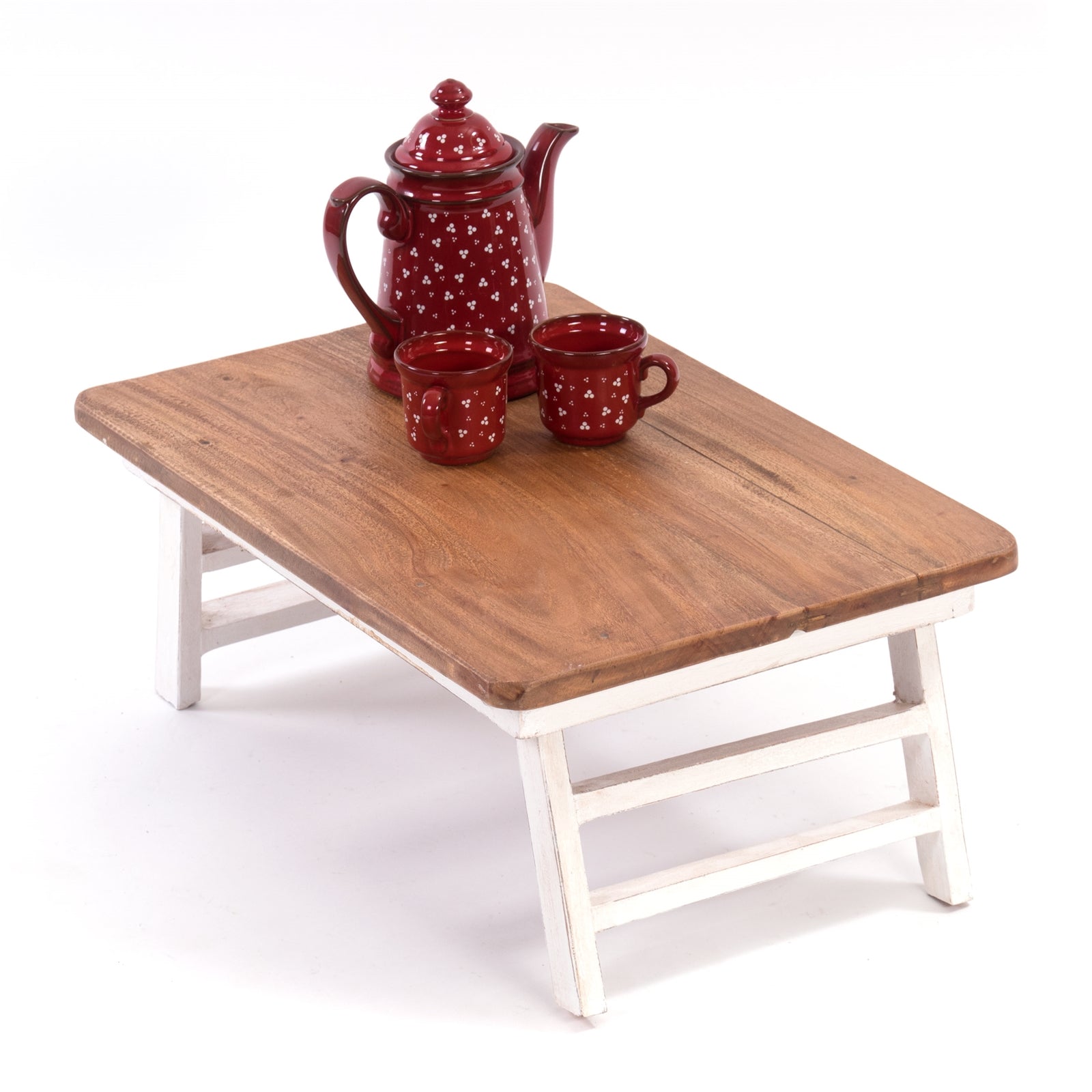 TABLETTTISCH "FOLD" | Mahagoni, 60x40 cm | Frühstückstablett