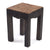 HOCKER "NATURA" | Altholz, 40x30x30 cm (HxBxT) | Holzhocker