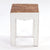 HOCKER "NATURA" | Altholz, 40x30x30 cm (HxBxT) | Holzhocker