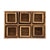 KISTEN SET "CUBO II" | Teak / Mahagoni | erweiterbares Set