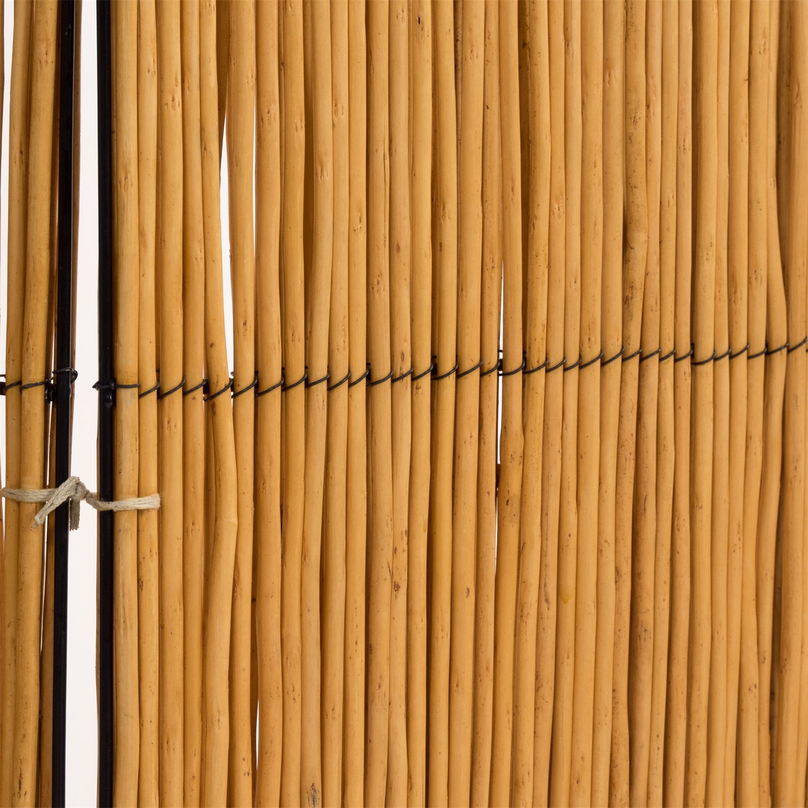 PARAVENT NATURE | honigfarben,160x120cm (LxB) Weide | Raumteiler