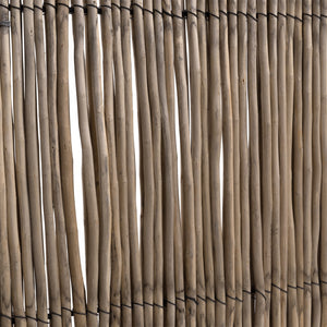 RAUMTEILER "NATURE" | 160x120 cm, Weide, Grau | Weiden Paravent