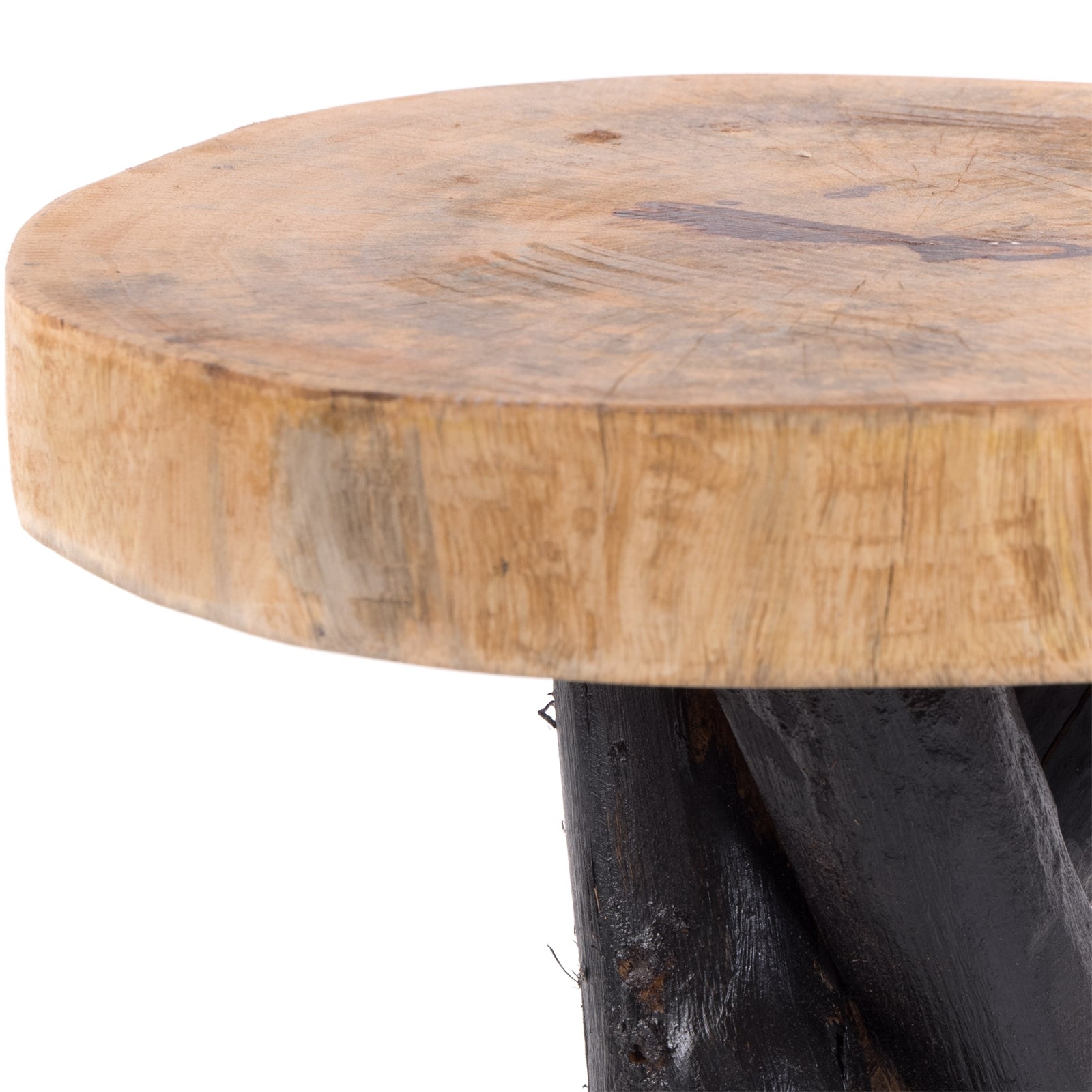 BEISTELLTISCH TEAKHOLZ 40 | 40x34cm (HxB) Massivholz Telefontisch