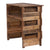 BARSCHRANK "BASTA" | 150x100x50 (BxHxT), Massivholz | Bartresen