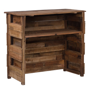 BARSCHRANK "BASTA" | 150x100x50 (BxHxT), Massivholz | Bartresen