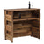 BARSCHRANK "BASTA" | 150x100x50 (BxHxT), Massivholz | Bartresen