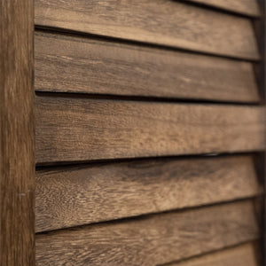 RAUMTEILER "COTTAGE" | 3-teilig, Holz | Paravent