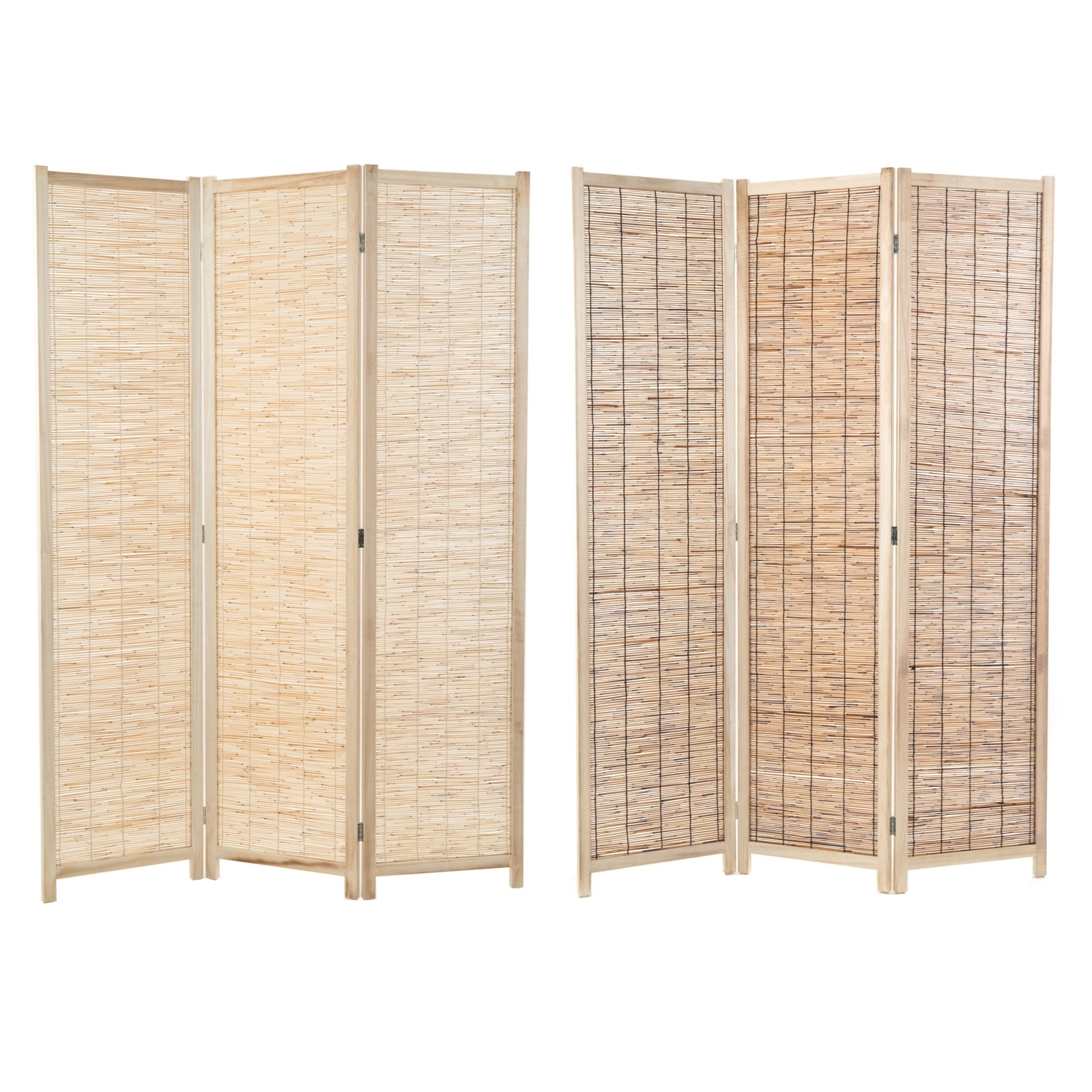 RAUMTEILER "PLAYA" | Schilfrohr, 170x120 cm | Natur Paravent