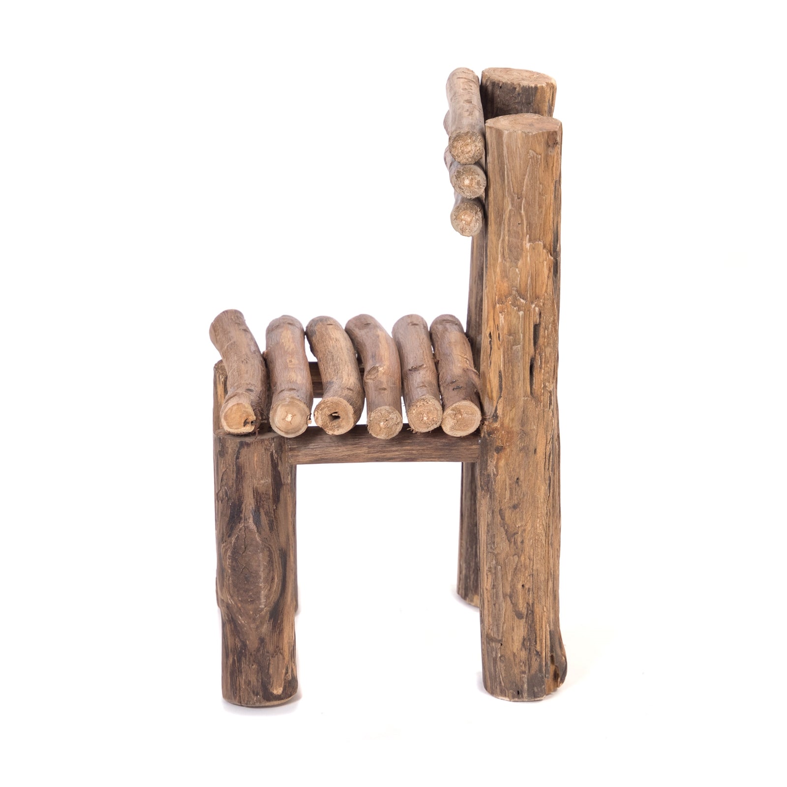 BLUMENHOCKER "BLOOM" | Teak, 50 cm | Pflanzenhocker