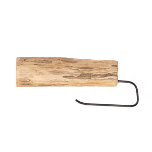 TOILETTENROLLENHALTER TREIBHOLZ "DRIFT" | Teak, 30 cm | Wandhalter