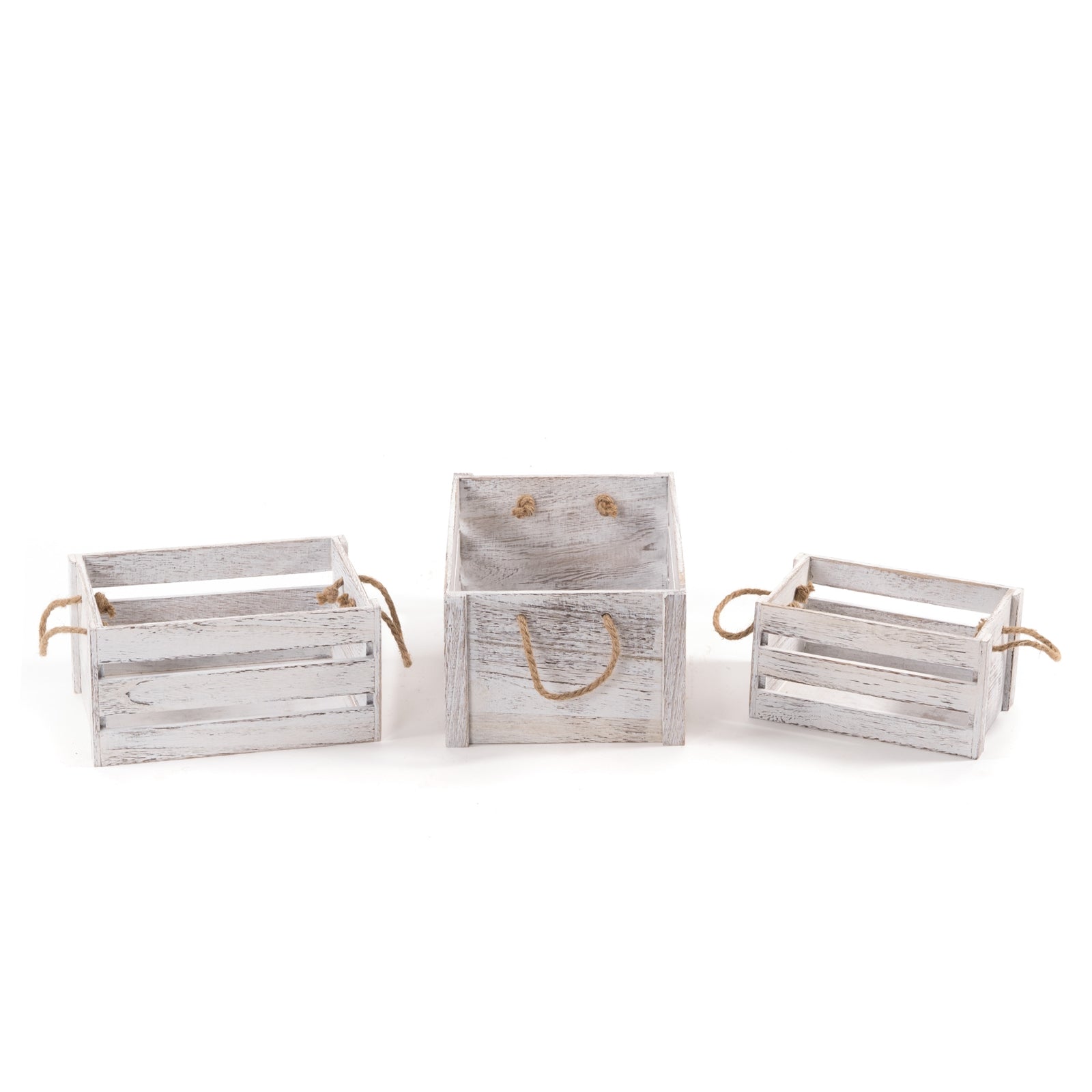 KISTEN SET "COUNTRY" | 3-teilig, Landhaus | Holz Kisten