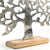 LEBENSBAUM AUFSTELLER "ALBERO" | Mangoholz | Skulptur auf Sockel