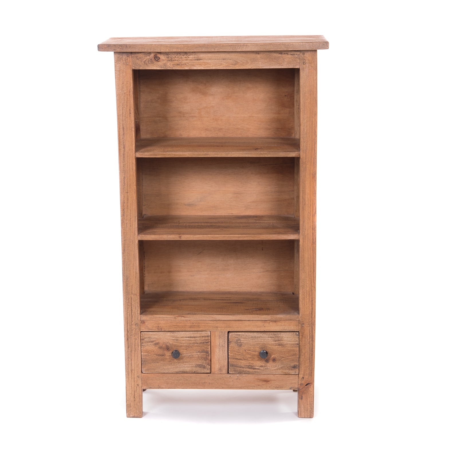 BÜCHERSCHRANK "LIBROS" | Mahagoni Holz, 102 cm | Holzregal