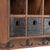 VINTAGE WANDREGAL "LUNA" | Mahagoni, 60 cm | Holz Küchenregal