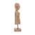 TEAK SKULPTUR "PRIMITIVO" | Teakholz, 40 m | Geschnitzte Holz Figur
