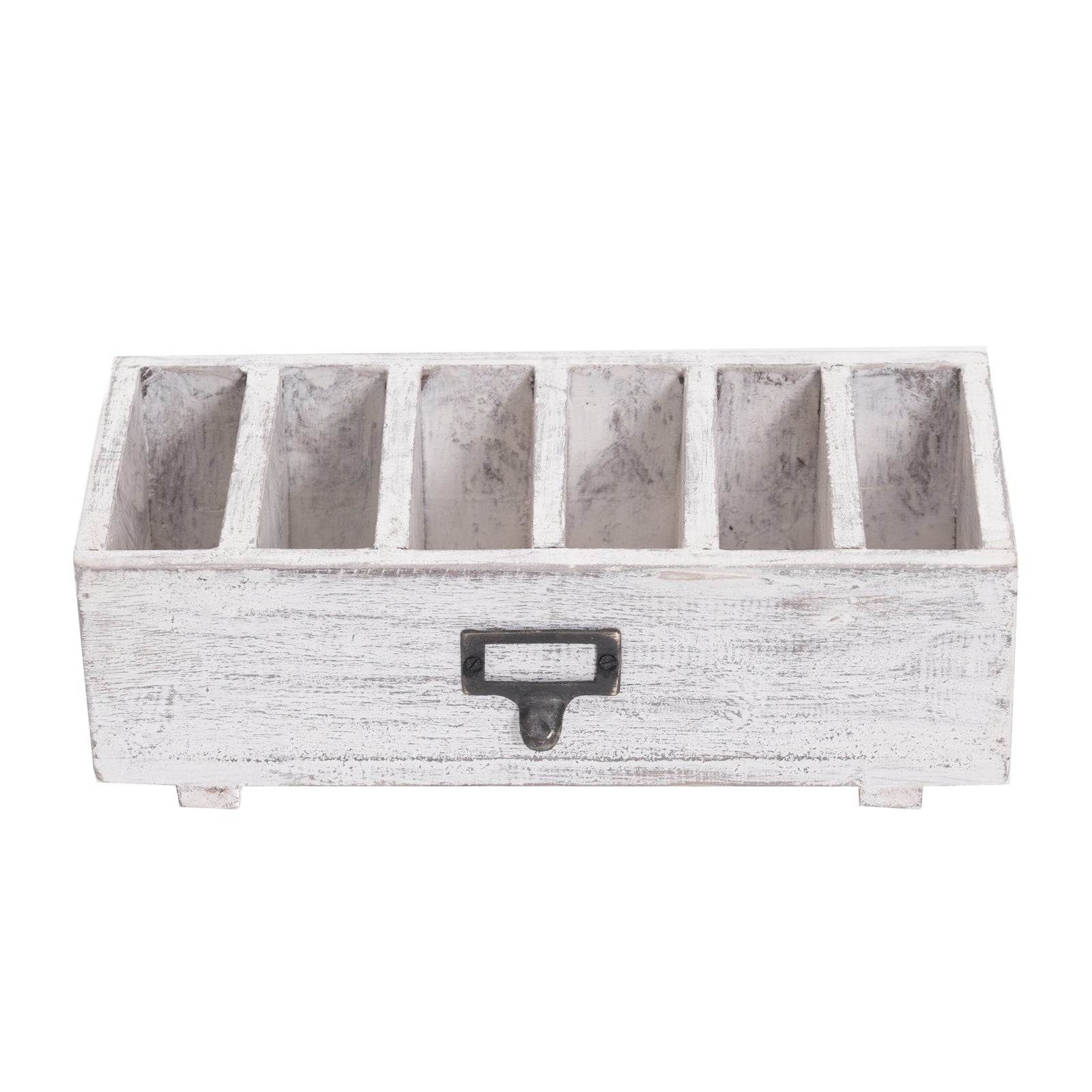 BRIEFABLAGE "RUNA" | 32 cm, Mahagoni Holz | Aufbewahrungskiste