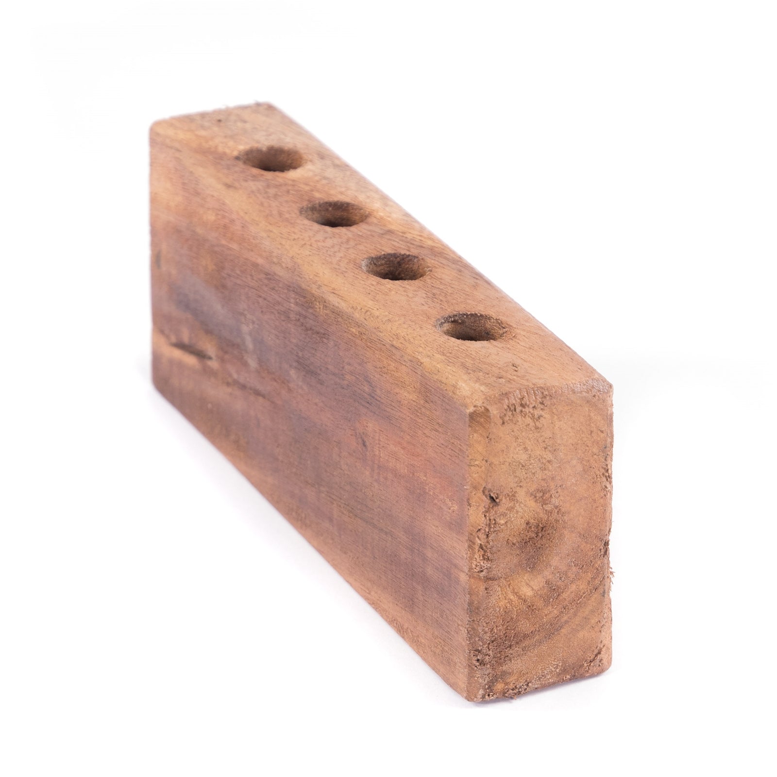 ZAHNBÜRSTENHALTER "FAMILIA" | Teakholz, 4 Fächer | Bad Organizer