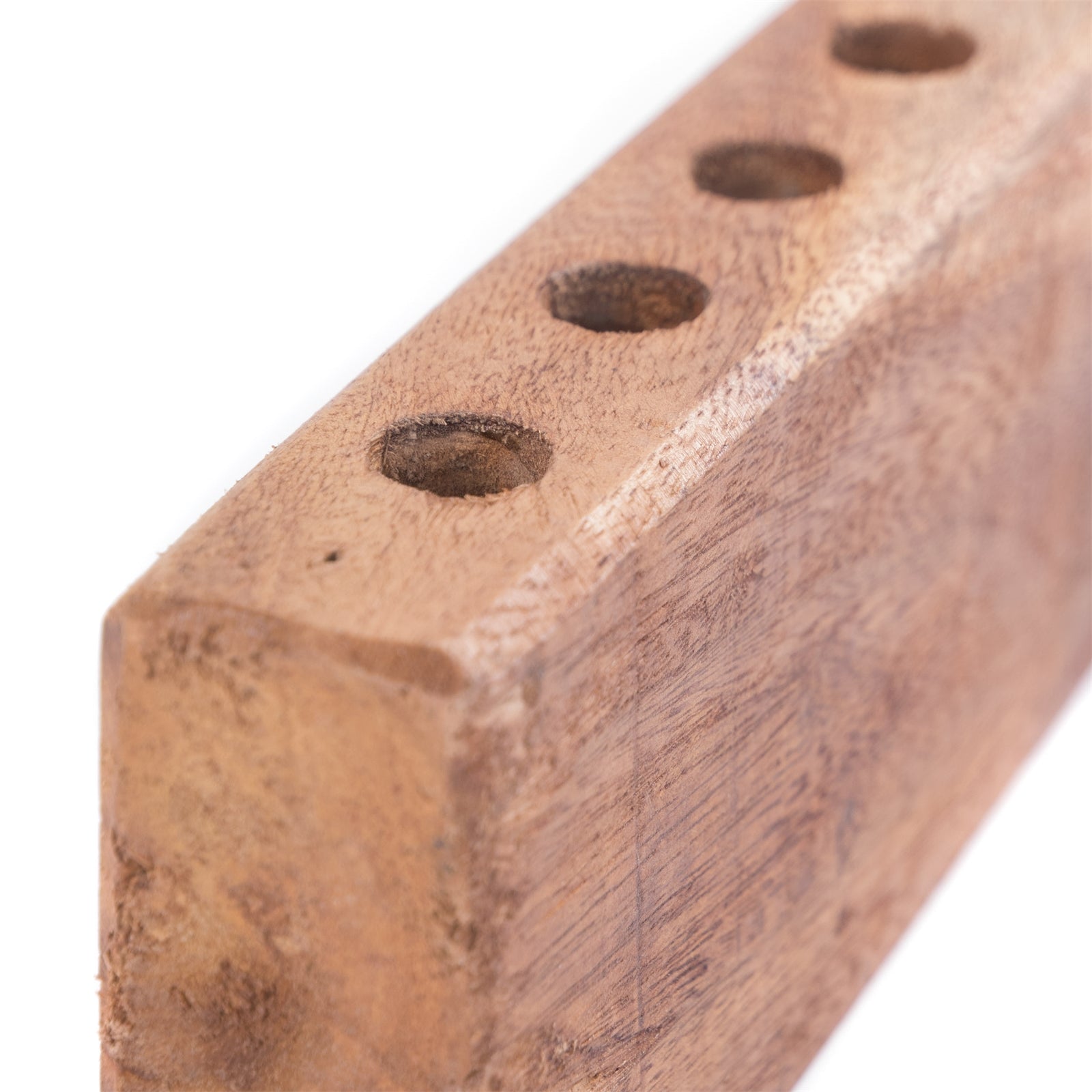 ZAHNBÜRSTENHALTER "FAMILIA" | Teakholz, 4 Fächer | Bad Organizer