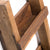 LEITERREGAL "STEP 170" | Mahagoni Holz, 170x35 cm | Pflanzenleiter