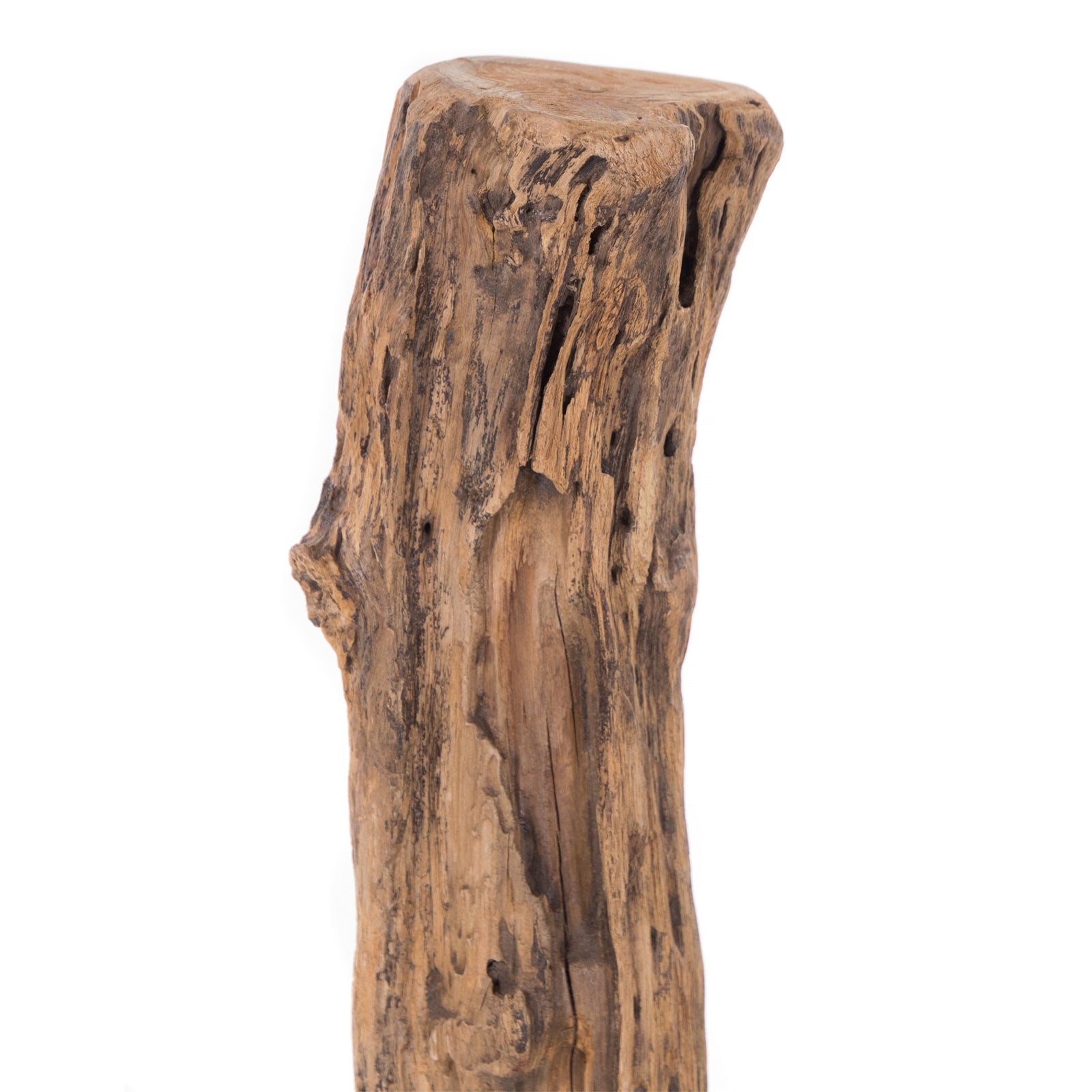 HOLZ SKULPTUR "ROOTS 100" | Wurzelholz rustikal | Teakskulptur
