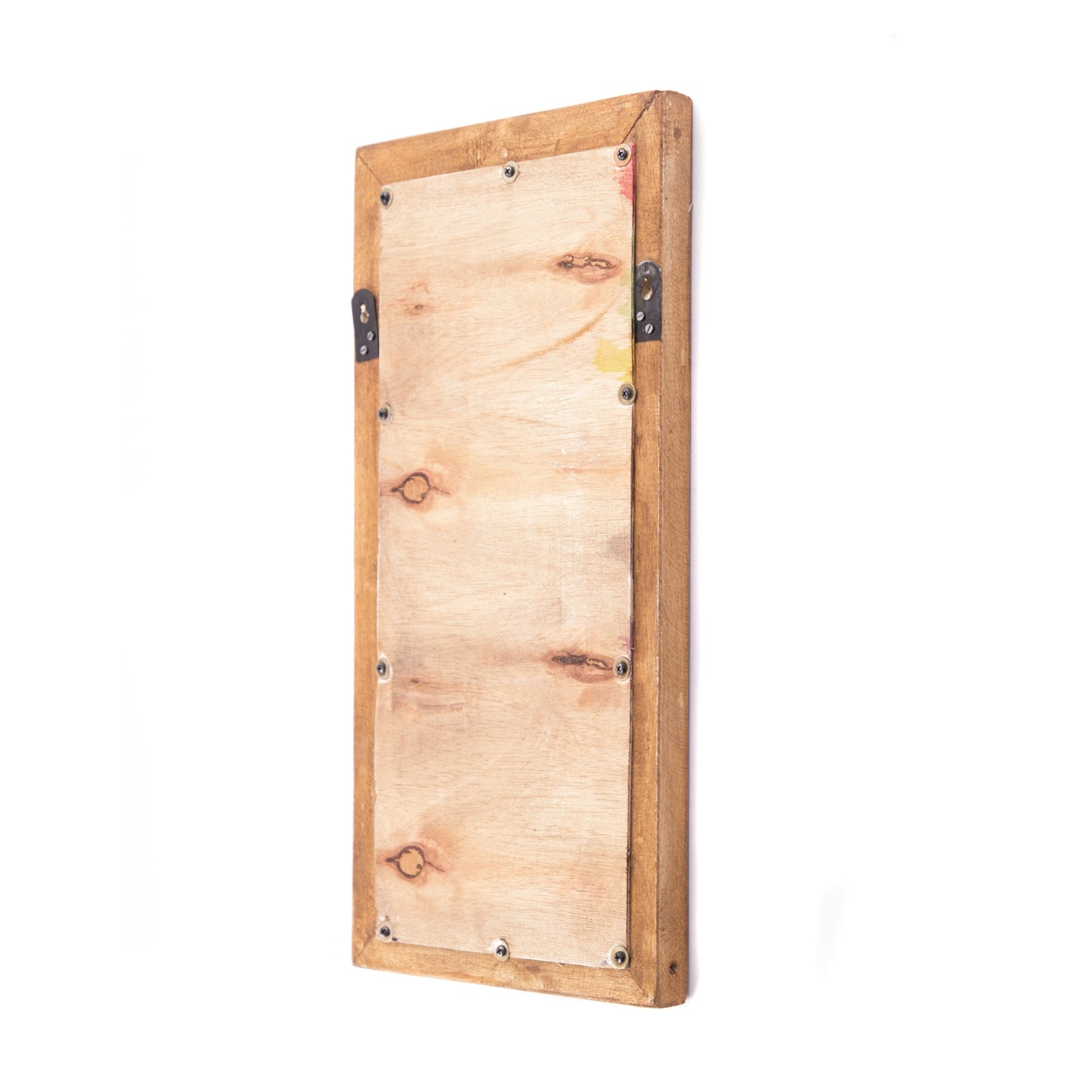 HOLZ WANDSPIEGEL"TARA" | 50 cm, Mahagoni & Teak Holz | Orient Spiegel