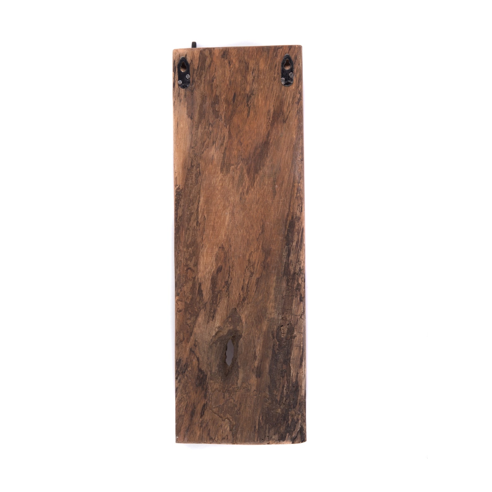 WANDGARDEROBE "BOARD III" | 4 Haken, Massivholz | Garderobenpaneel