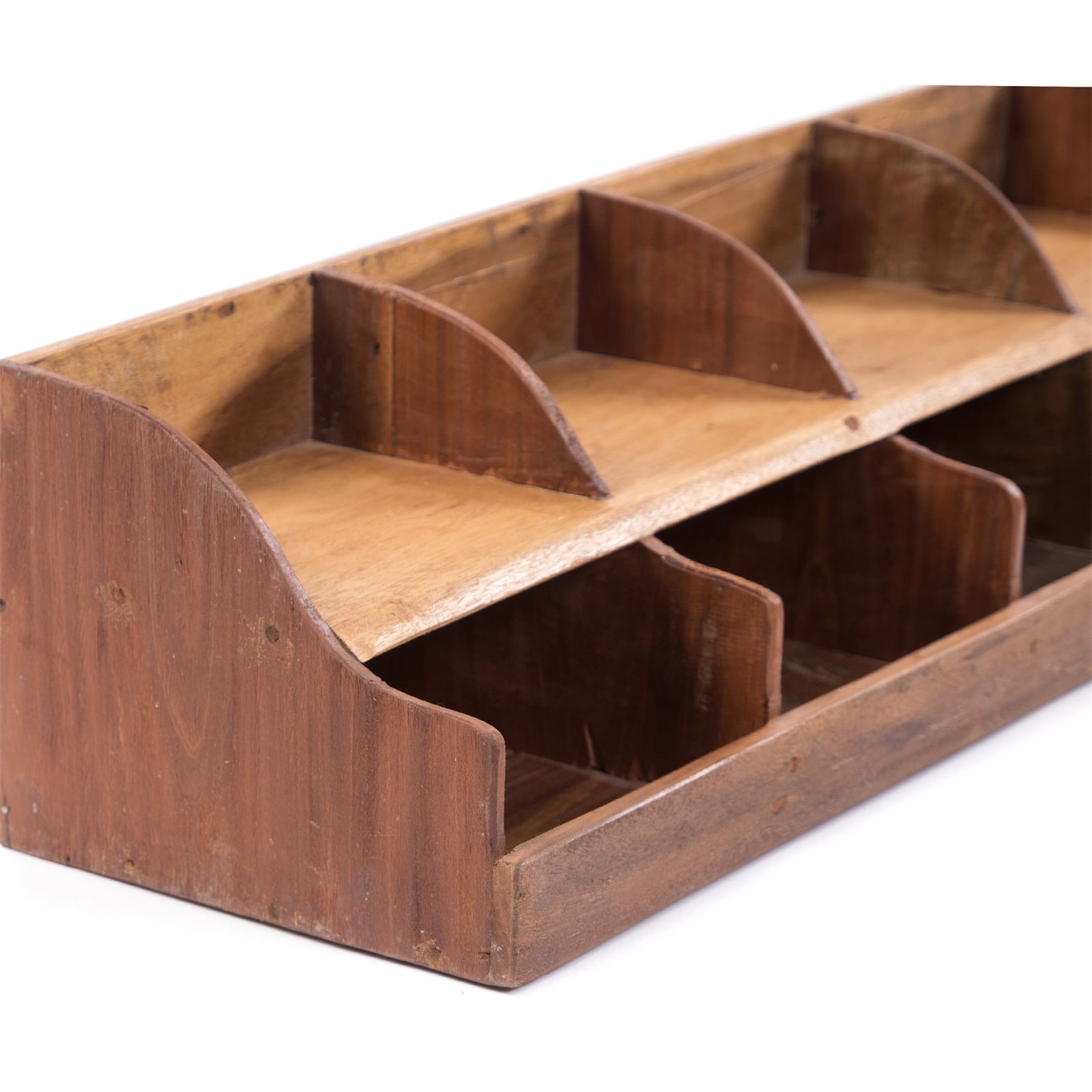 ORGANIZER "STORAGE 100" | Mahagoni, 5 Fächer | Aufbewahrungsregal