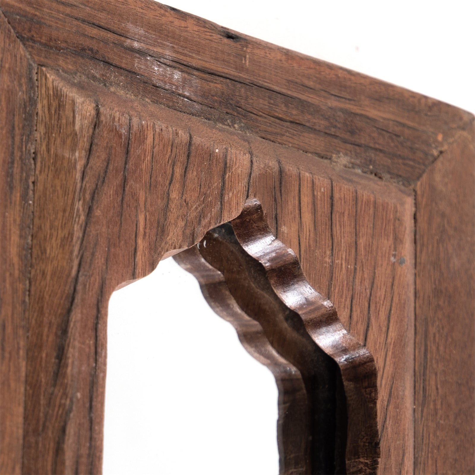 WANDSPIEGEL "SARA" | Mahagoni, 40 cm | Orient Holzspiegel