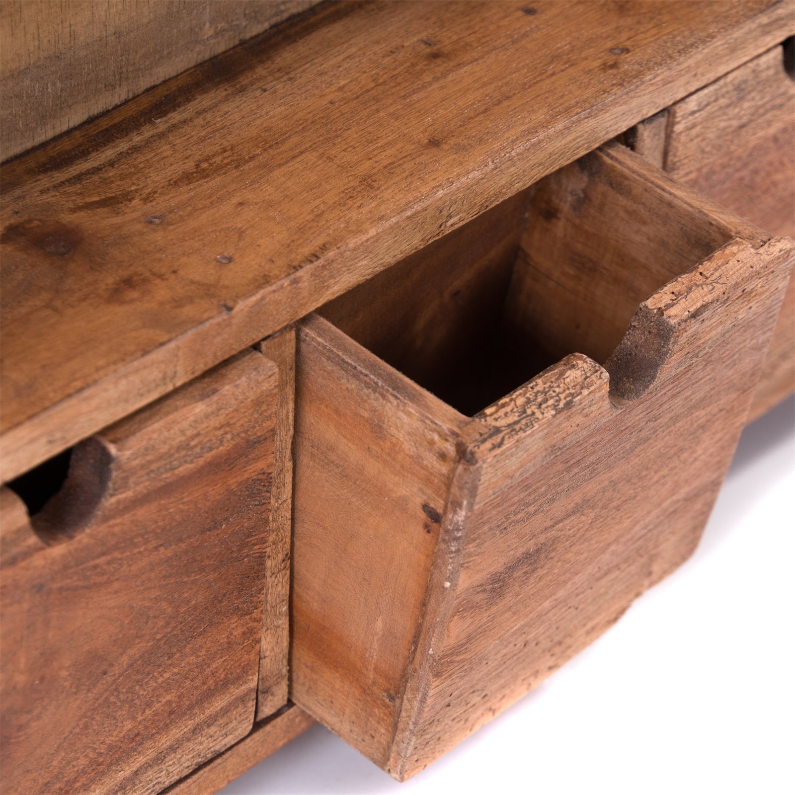 LANDHAUS WANDREGAL "ADELIA" | 60 cm, Mahagoni Holz | Küchenregal