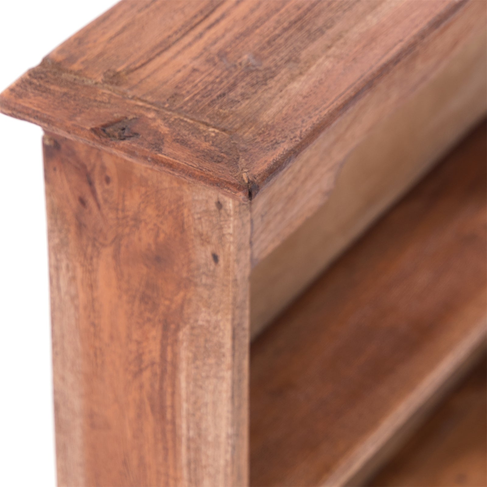 LANDHAUS WANDREGAL "ADELIA" | 60 cm, Mahagoni Holz | Küchenregal