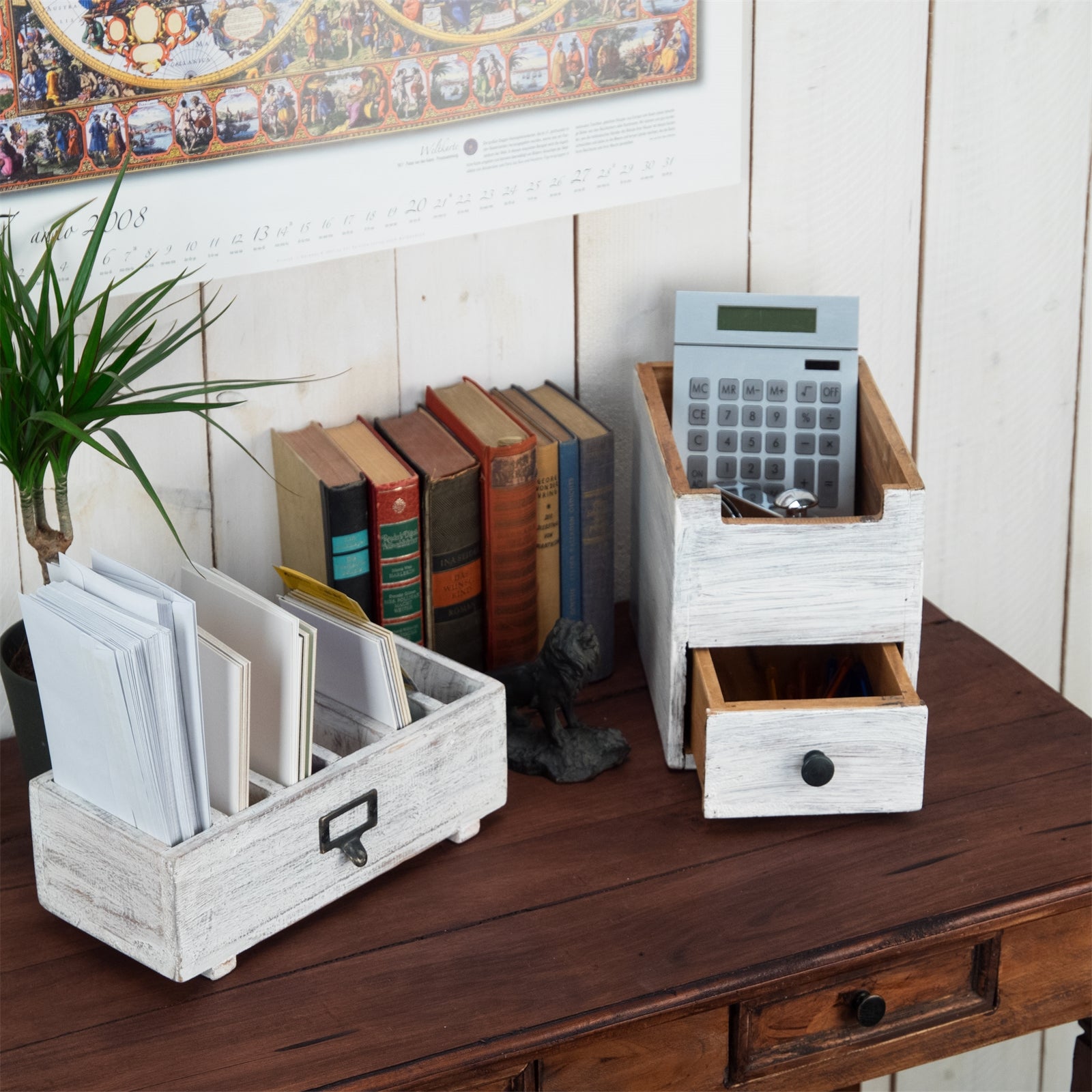 büro aufbewahrung holz BÜRO ORGANIZER "FILE" | Landhaus Ordnungshelfer