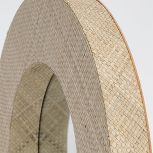 ASIAN FLAIR WANDSPIEGEL "LEAVES 50" | 50x7cm | runder Spiegel - DESIGN DELIGHTS