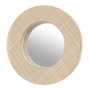 ASIAN FLAIR WANDSPIEGEL "LEAVES 50" | 50x7cm | runder Spiegel - DESIGN DELIGHTS