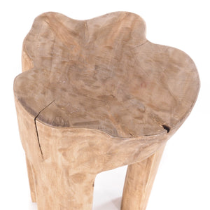 BAUMSTAMM HOCKER "LOG" | 41x29 cm (HxB), natur | Sitzhocker - DESIGN DELIGHTS