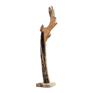 DEKO SKULPTUR "TREIBGUT" | Unikat, 120-150 cm, Treibholz | Holzfigur - DESIGN DELIGHTS