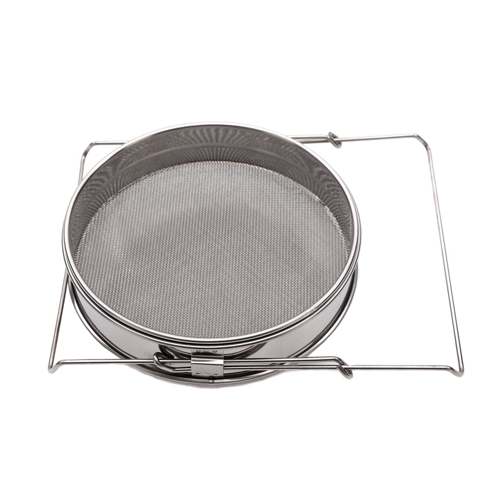 Ausziehbares Honigsieb Mit Doppelsieb - Edelstahl, Für Marmelade & Pulver