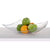 Früchtekorb "PLATEAU" | 34 cm, Metall, silber | Früchtekorb - DESIGN DELIGHTS