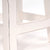HOCKER "COTTAGE" | Mahagoni, rund, 46x30 cm (HxB) | Dekohocker | Farbe: 06 weiß-landhaus - DESIGN DELIGHTS