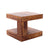 HOLZ COUCHTISCH "TIERRA" | Sheesham, massiv, 45 cm | Beistelltisch - DESIGN DELIGHTS