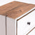 KOMMODE "NATURE" | 56x35 cm (HxB), Altholz | Nachttischschrank | Farbe: 06 weiß-landhaus - DESIGN DELIGHTS