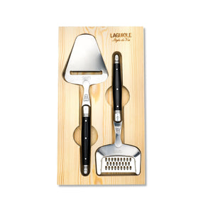 LAGUIOLE KÄSESET "PREMIUM" | Käsehobel & Käsereibe, schwarz - DESIGN DELIGHTS