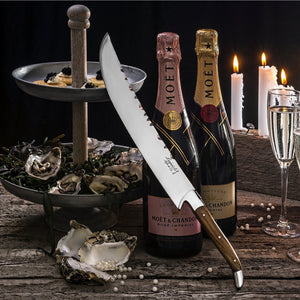 Laguiole Style de Vie Champagnersäbel Luxury Line, Olivenholz - DESIGN DELIGHTS