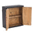 MEDIZINSCHRANK "MEDIC" | 35x35x13 cm, Mahagoni | Wandschrank | Farbe: 04 schwarz-natur - DESIGN DELIGHTS