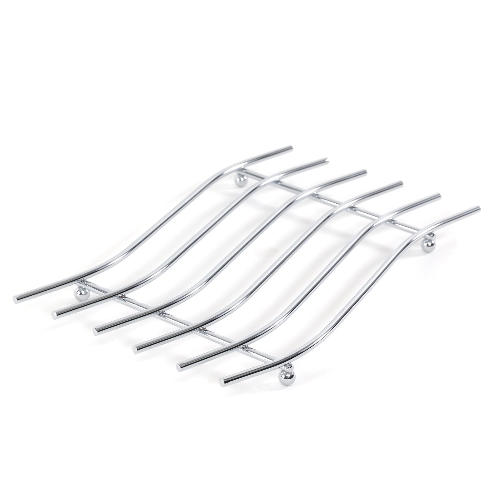 METALL TOPFUNTERSETZER "STRIPE" | 32,5 cm, Eisen | Abstellrost - DESIGN DELIGHTS