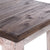 Sitzhocker MADERO | 48x30cm(HxB), Recyclingholz, Holzhocker, Hocker | Farbe: 05 weiß-natur - DESIGN DELIGHTS