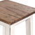 Sitzhocker MADERO | 48x30cm(HxB), Recyclingholz, Holzhocker, Hocker | Farbe: 06 weiß-landhaus - DESIGN DELIGHTS