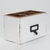 STIFTEHALTER "BOX 18" | Mahagoni, 19x12 cm (BxH) | Stiftebox | Farbe: 06 weiß-landhaus - DESIGN DELIGHTS
