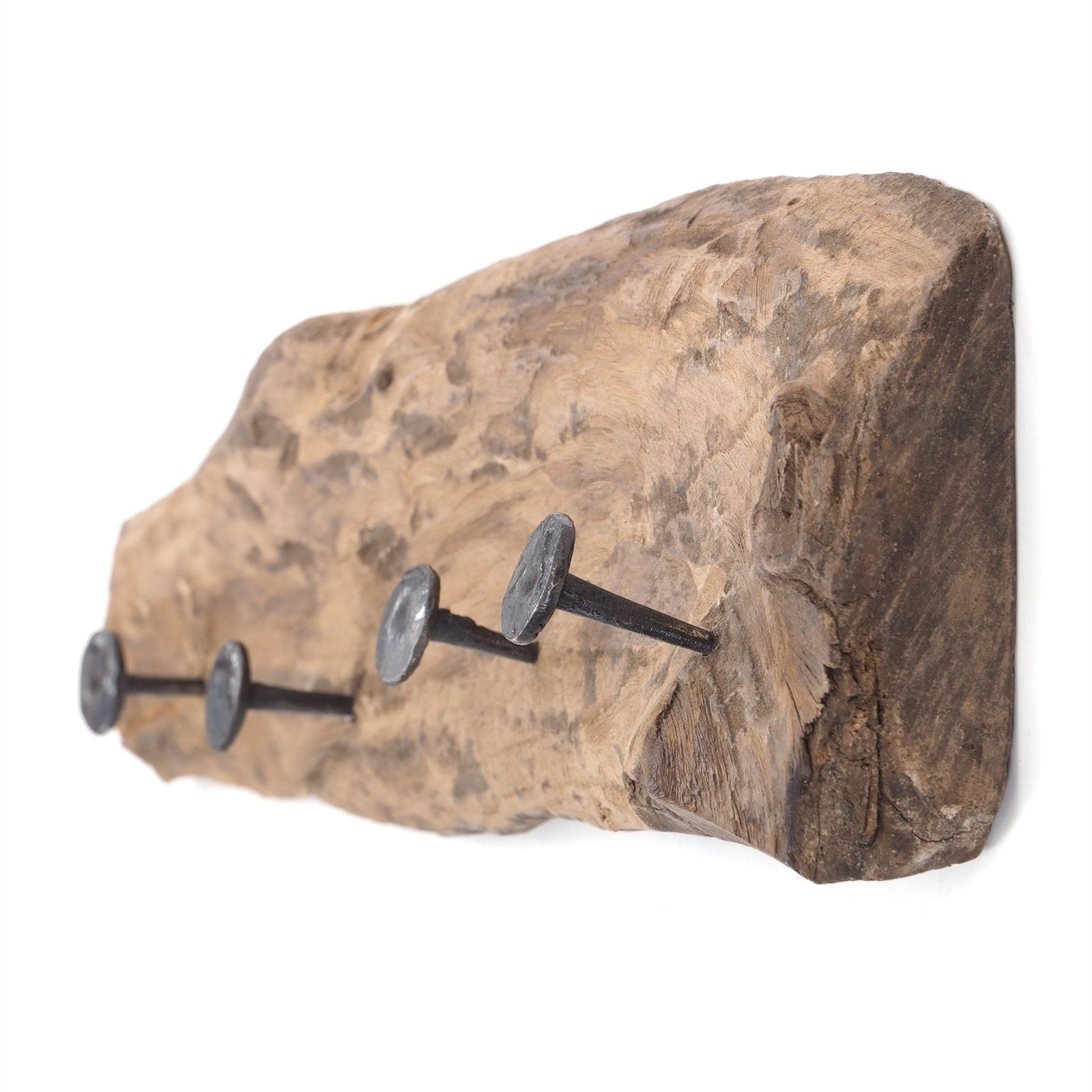 WANDGARDEROBE "TREIBHOLZ" | 50x12 cm, Holz | Kleiderhaken - DESIGN DELIGHTS